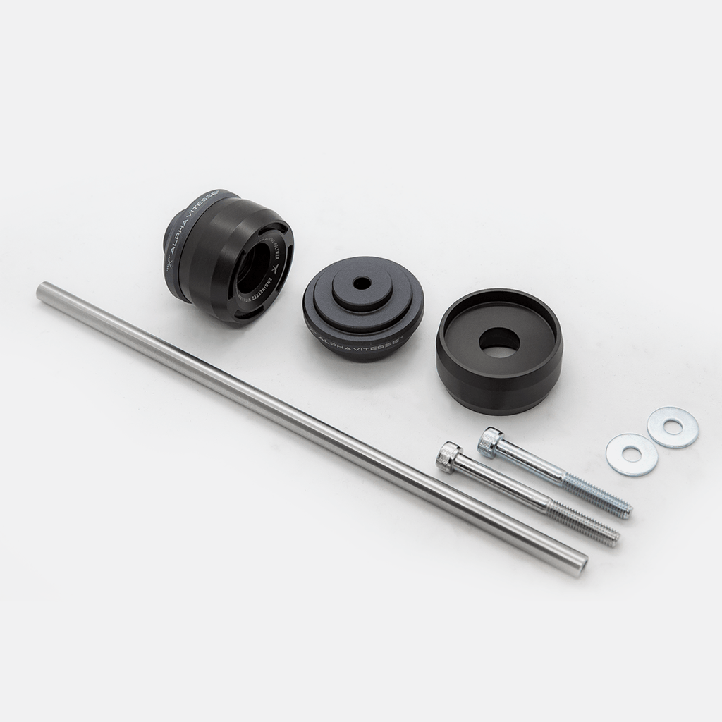 Kawasaki Ninja ZX-10R (2011+) Front Axle Sliders Crash Protection Alpha Vitesse 2011