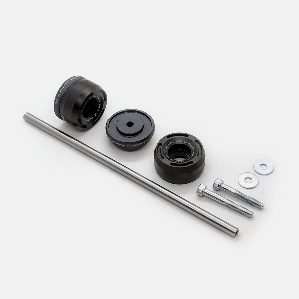 Triumph Street Triple R / S / RS (2017+) Front Axle Sliders Crash Protection Alpha Vitesse 2017