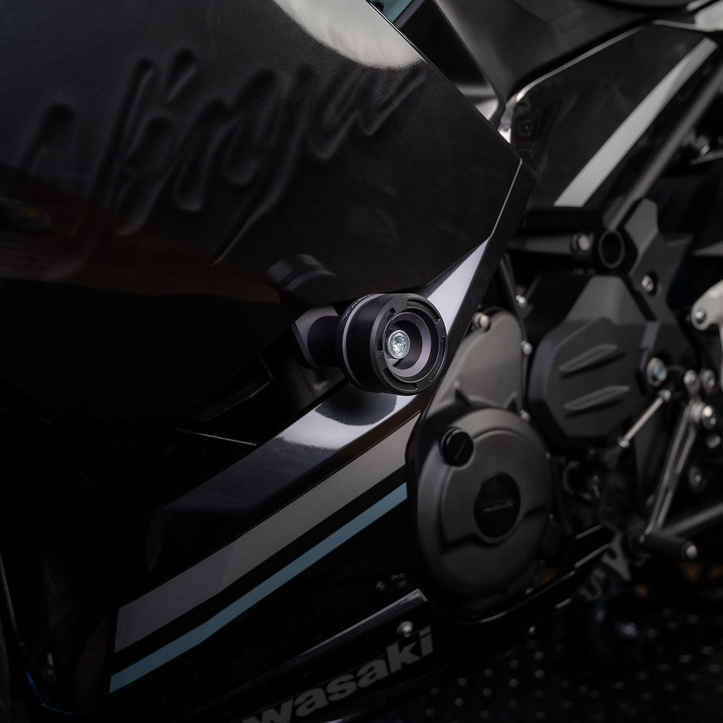 Kawasaki Ninja 400 (2018+) Frame Sliders Crash Protection Alpha Vitesse 2018