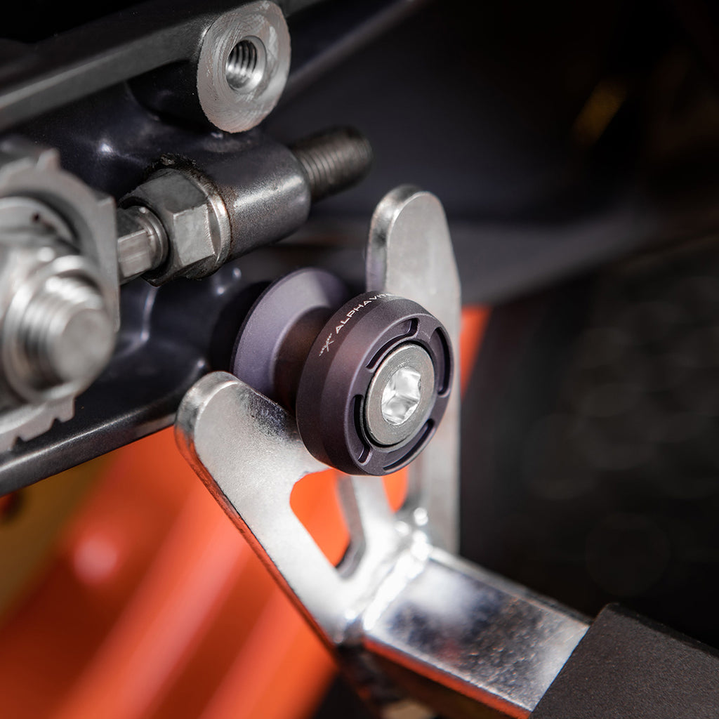KTM 390 Duke (2015-19) Paddock Stand Spools Accessories Alpha Vitesse 2015