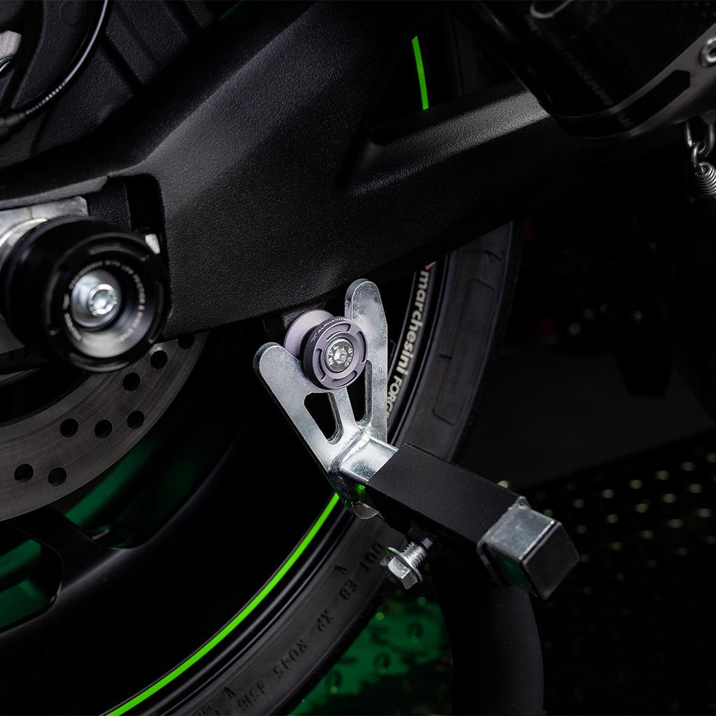 Kawasaki Ninja ZX-10RR Performance (2018-20) Paddock Stand Spools Accessories Alpha Vitesse 2018